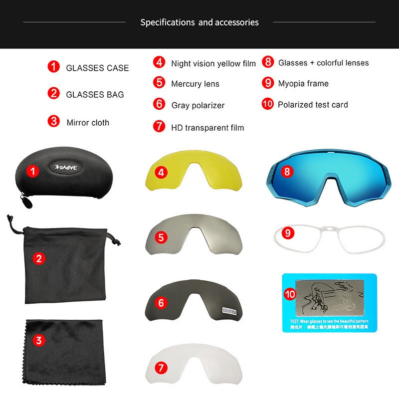 Lunettes de cyclisme