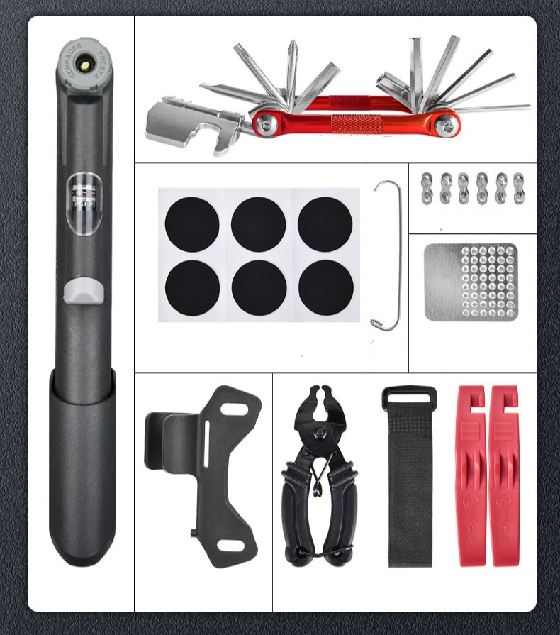 Kit d’outils de réparation pour vélo