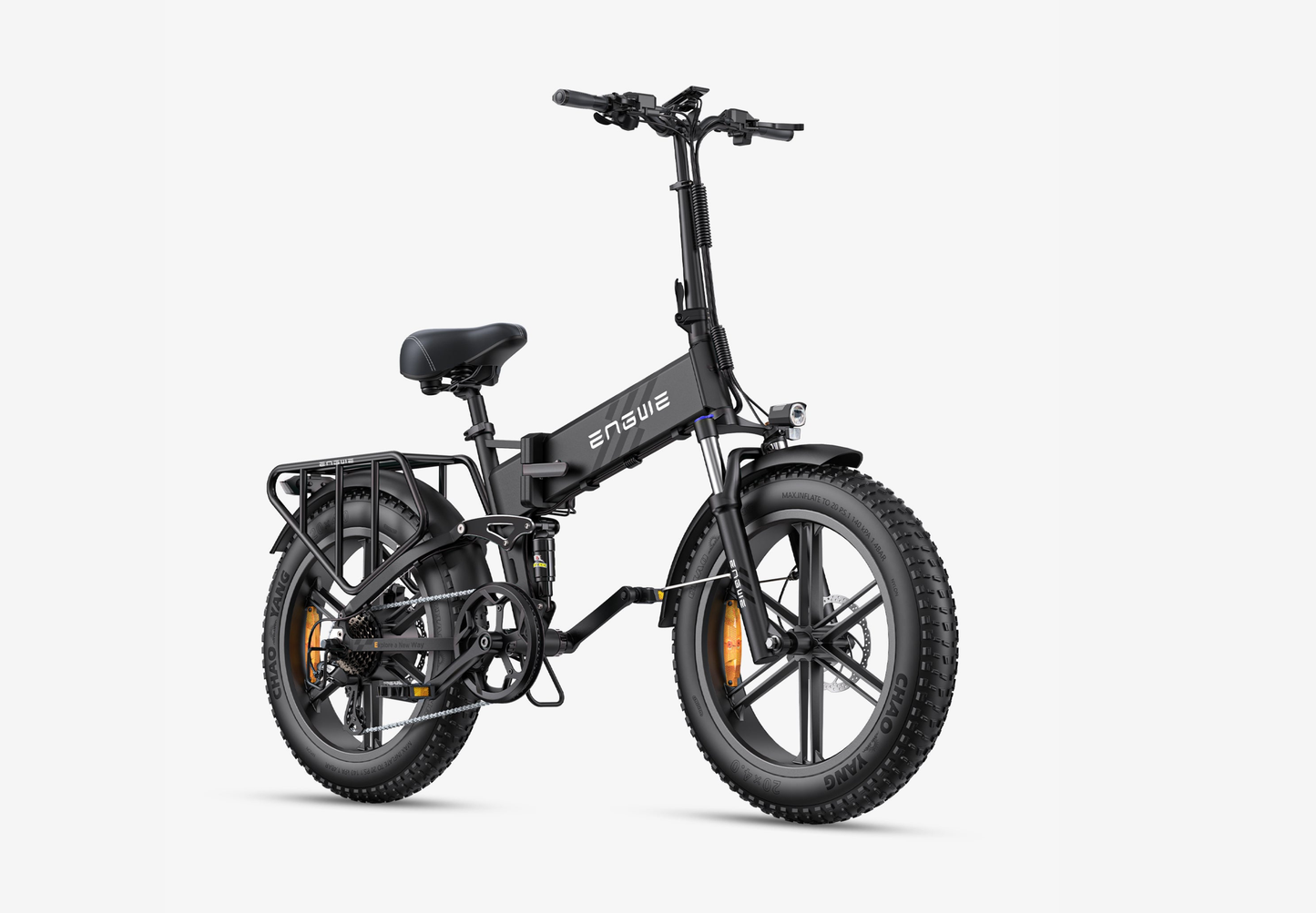 Engwe Engine Pro 2.0 75Nm haut couple en plein air aventure pliant vélo électrique