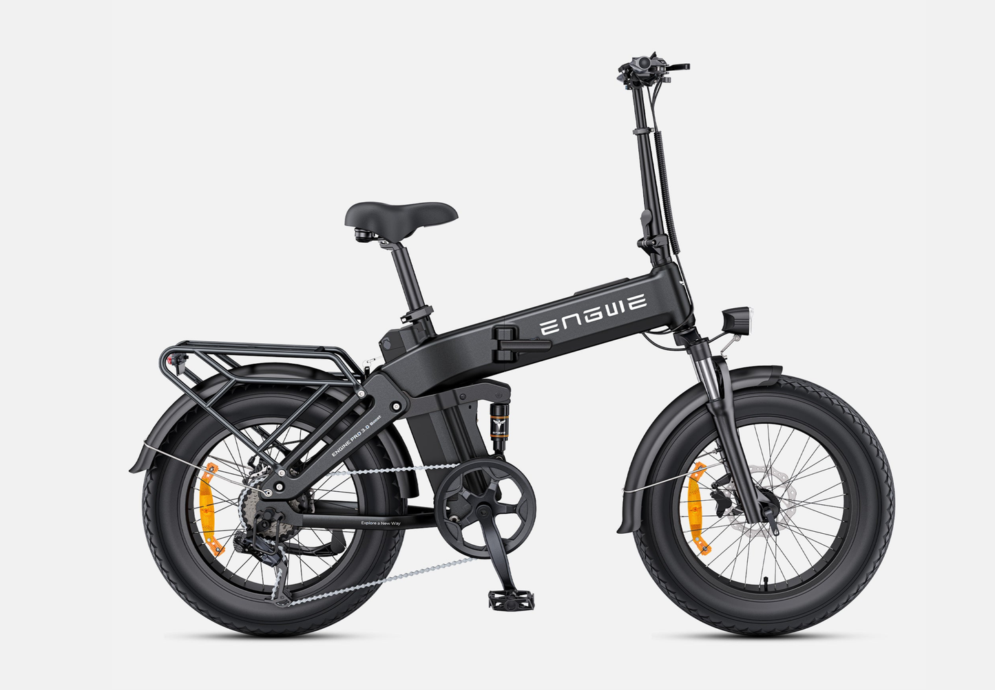 Engwe Engine Pro 3.0 Boost 250W 90Nm 130km Vélo électrique à suspension complète