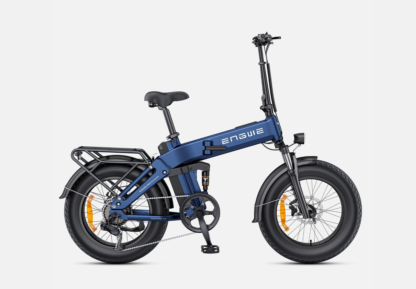 Engwe Engine Pro 3.0 Boost 250W 90Nm 130km Vélo électrique à suspension complète