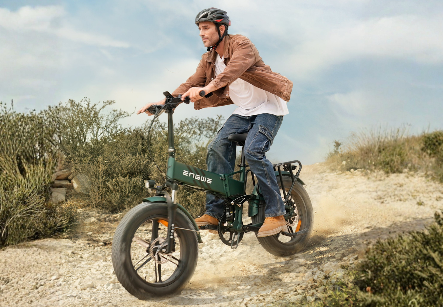 Engwe Engine Pro 2.0 75Nm haut couple en plein air aventure pliant vélo électrique