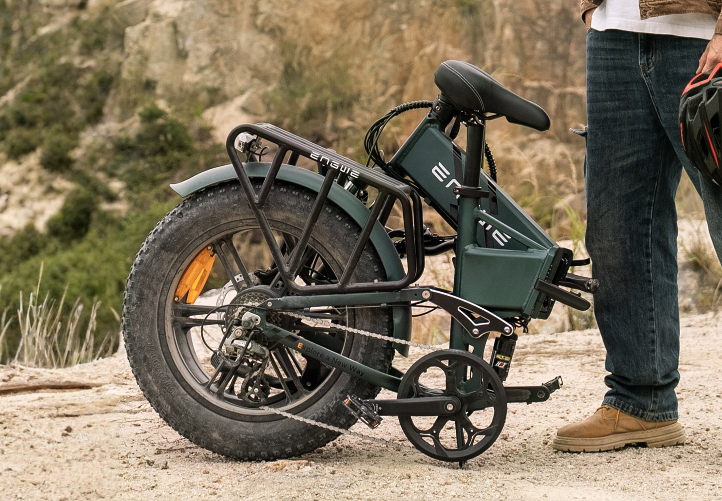 Engwe Engine Pro 2.0 75Nm haut couple en plein air aventure pliant vélo électrique