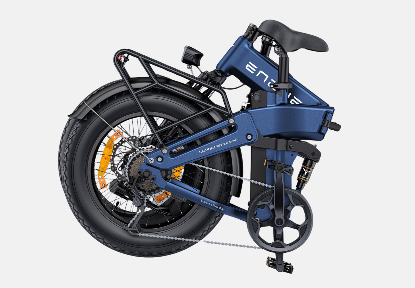 Engwe Engine Pro 3.0 Boost 250W 90Nm 130km Vélo électrique à suspension complète