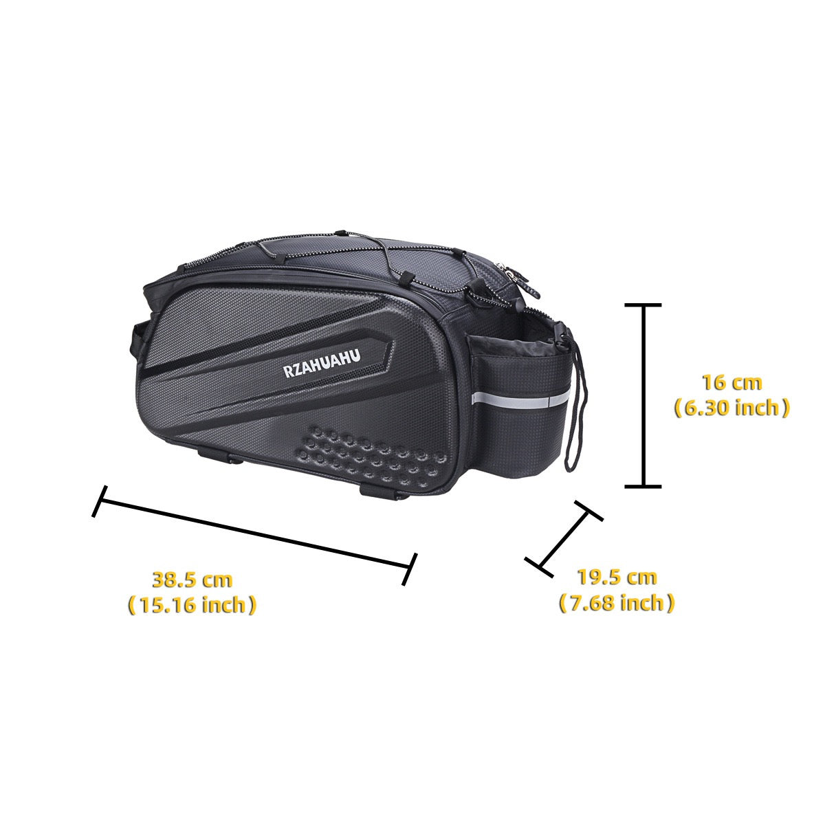 Sacoche imperméable pour porte-bagages arrière de vélo