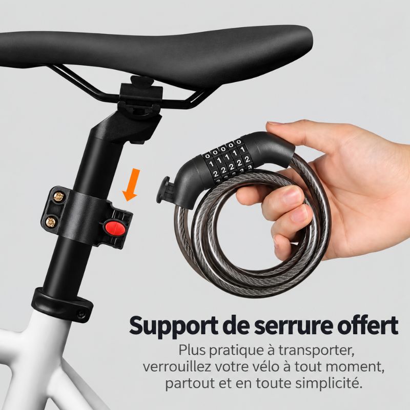 Antivol à code pour vélos électriques
